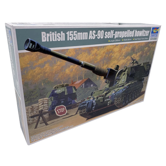 Trumpeter 1:35 AS-90 British 155mm SP Howitzer Plastic Model 00324