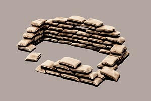 Italeri Sandbags C 406