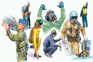 Italeri Nato Pilots And Ground Crew C 1246