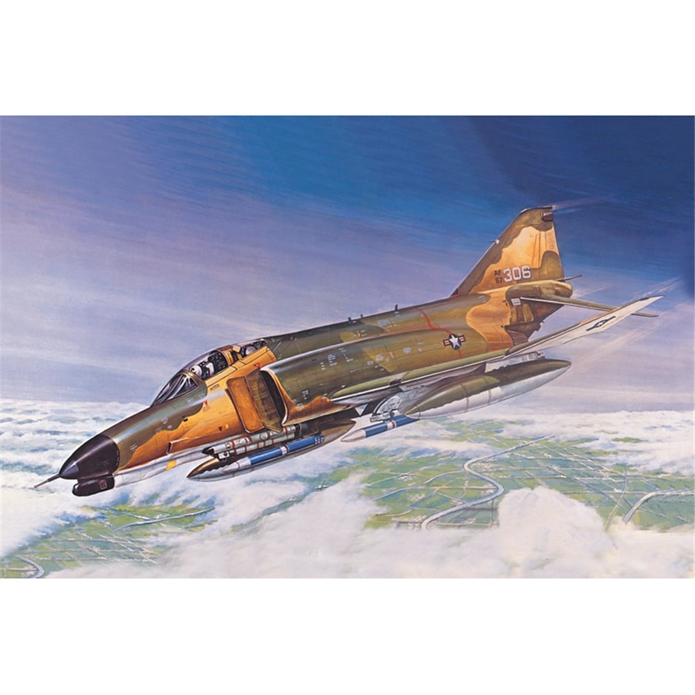 Academy 1:144 F-4E Phantom II Plastic Model 12605