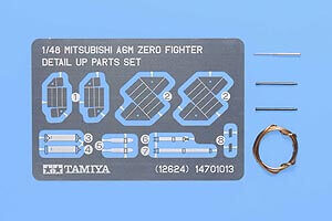 Tamiya A6M Zero Detail Up Parts Set 12624