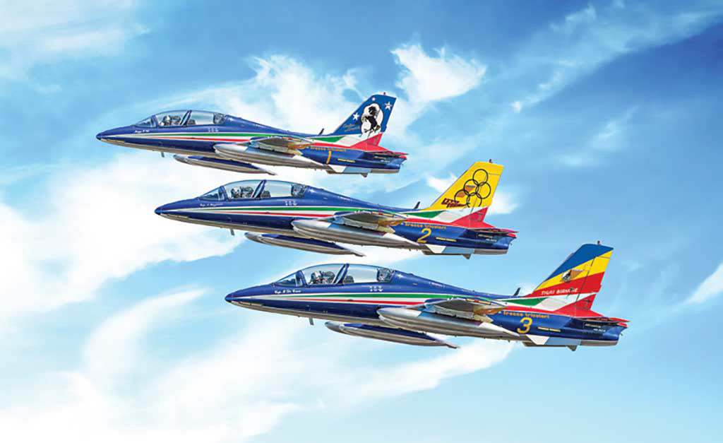 Italeri Aermacchi Mb-339 60Th P.A.N Annv 1461