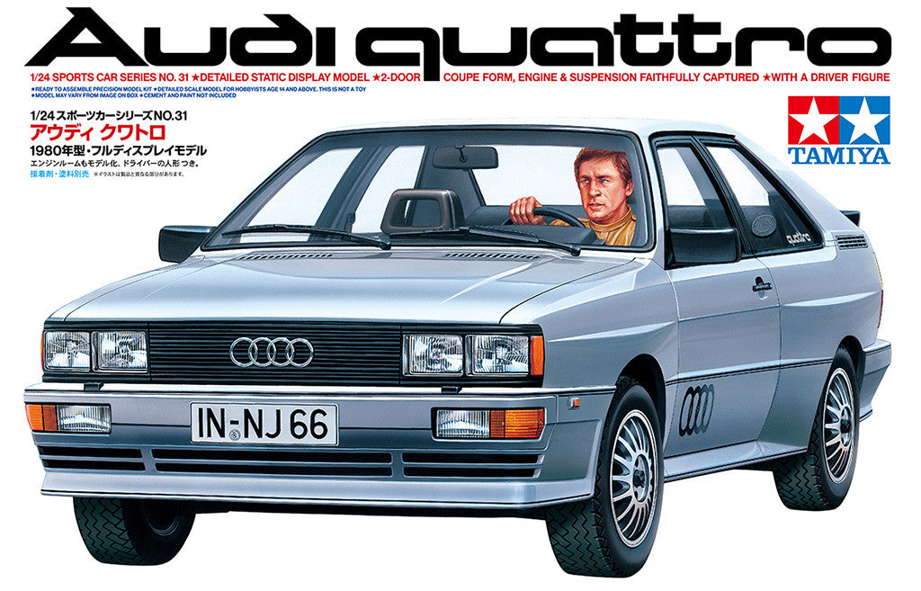 Tamiya 1/24th Audi Quattro 24031