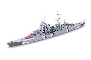 Tamiya Prinz Eugen Ger. Heavy Cruiser 31805