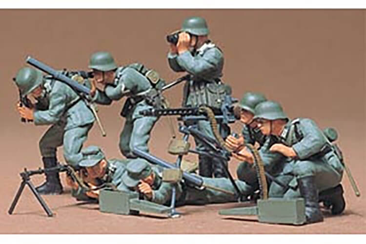 Tamiya German Machine Gun Troops 35038