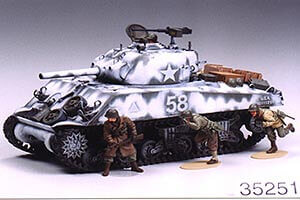 Tamiya M4A3 Sherman 105Mm Howitzer A.Troop 35251