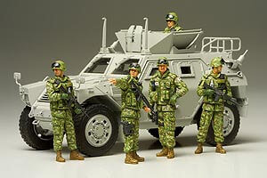 Tamiya Jgsdf Iraq H. Assistance Team 35276