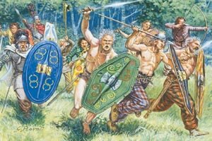 Italeri Gaul Warriors 1St-2Nd Cty B.C. C 6022