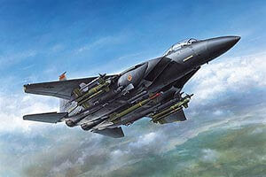 Tamiya F-15E With Bunker Buster 60312