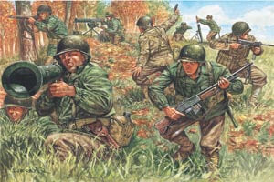Italeri Wwii Us Infantry C 6046