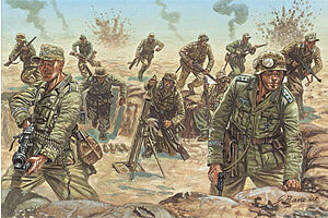 Italeri 1/72 2Nd Ww German Dak Infantry 6099