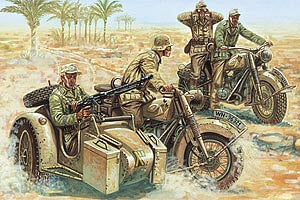 Italeri Wwii German Motorcycles C 6121