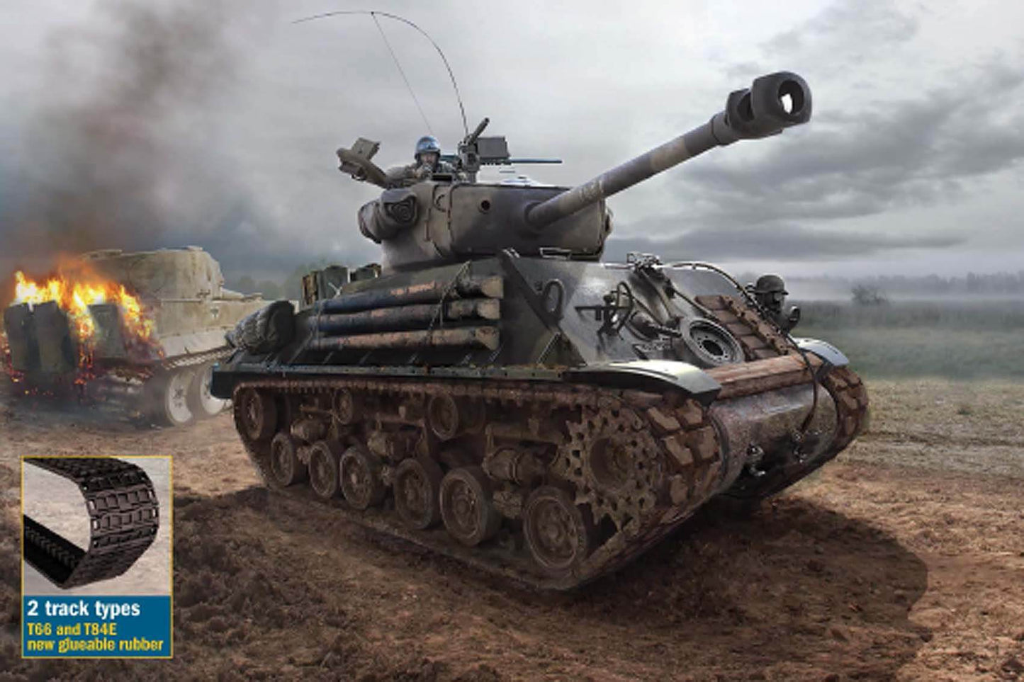 Italeri M4A3E8 Sherman C 6529