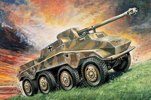 Italeri 1/72 Sd.Kfz 234/4 7047