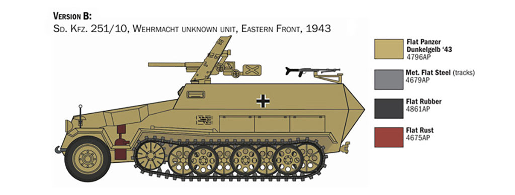 Italeri Sd.Kfz. 251 /10 7079
