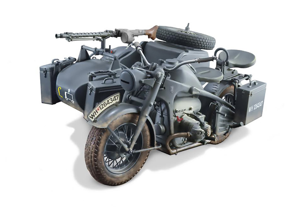 Italeri Zundapp Ks 750With Sidecar C 7406