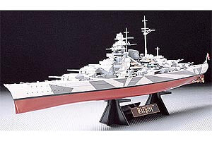 Tamiya Tirpitz Battleship With Stand 78015