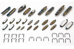 Tamiya 1/350 Ijn Utility Boat Set 78026