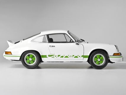 IXO Collections White Porsche 911 Carrera RS 2.7 1/8th Metal & Plastic IXC911FKW