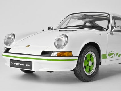 IXO Collections White Porsche 911 Carrera RS 2.7 1/8th Metal & Plastic IXC911FKW