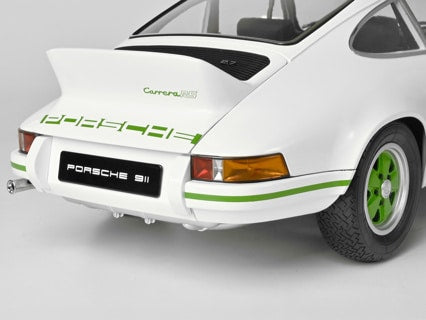 IXO Collections White Porsche 911 Carrera RS 2.7 1/8th Metal & Plastic IXC911FKW