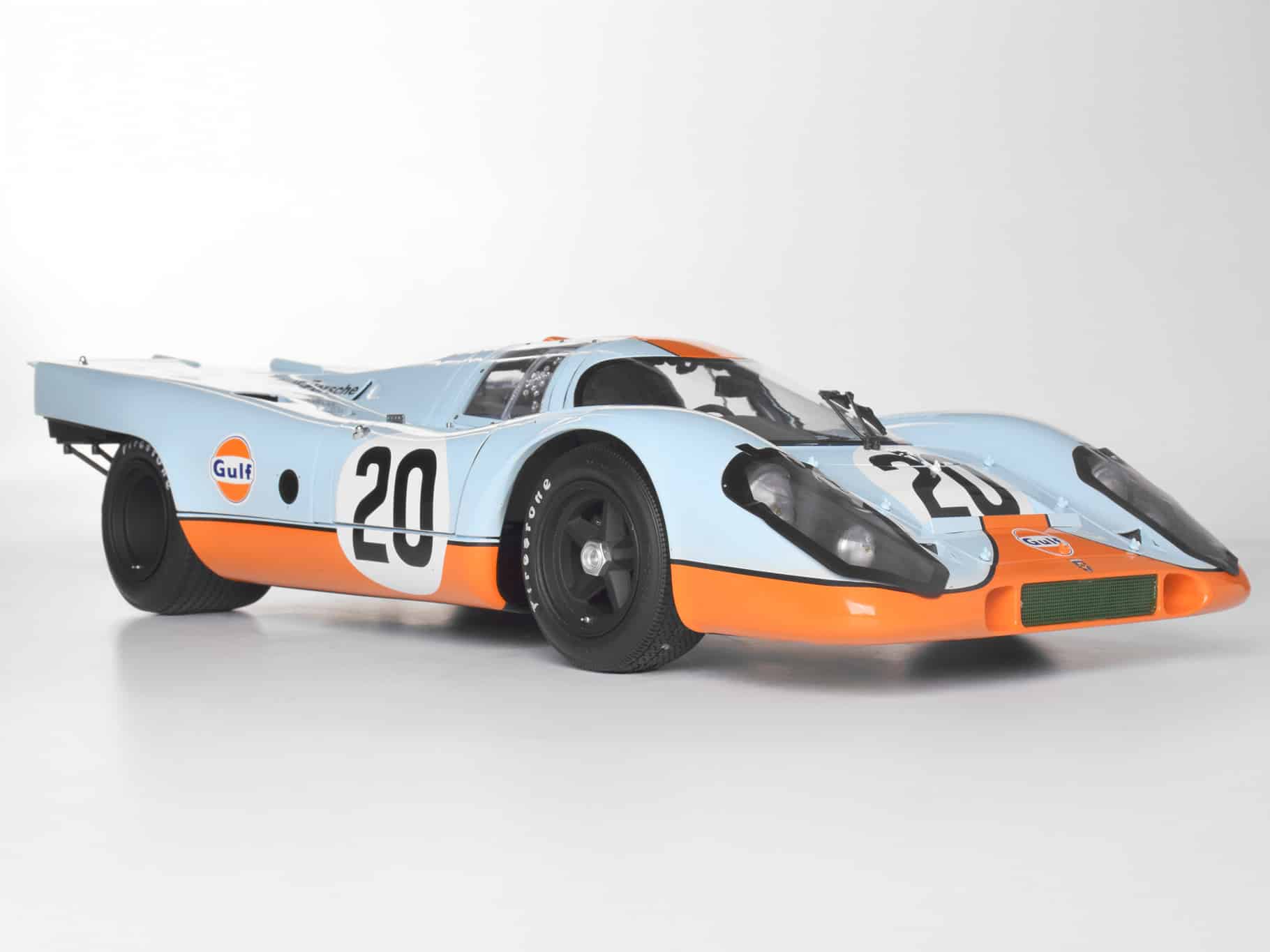 IXO Collections Porsche 917 KH 20 Gulf 1/8th Scale Metal & Plastic IXCPORFK