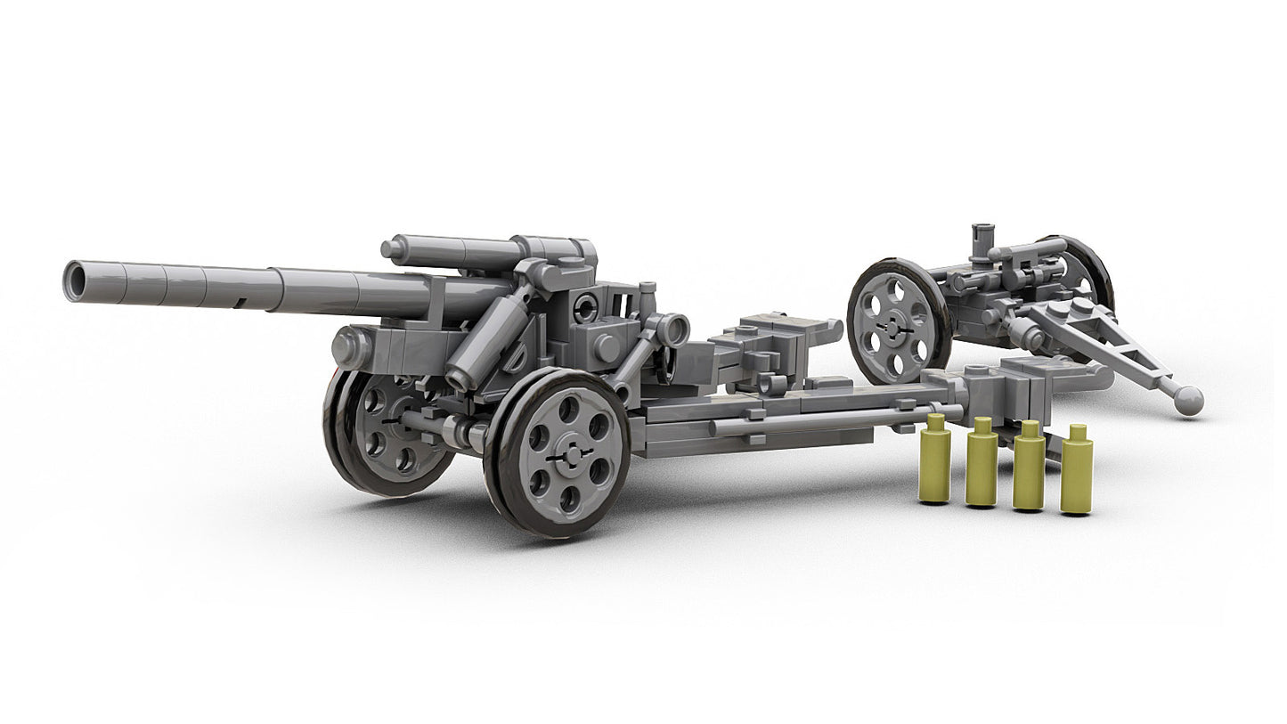 Build Army German 15cm SFH 18 Artillery B0018