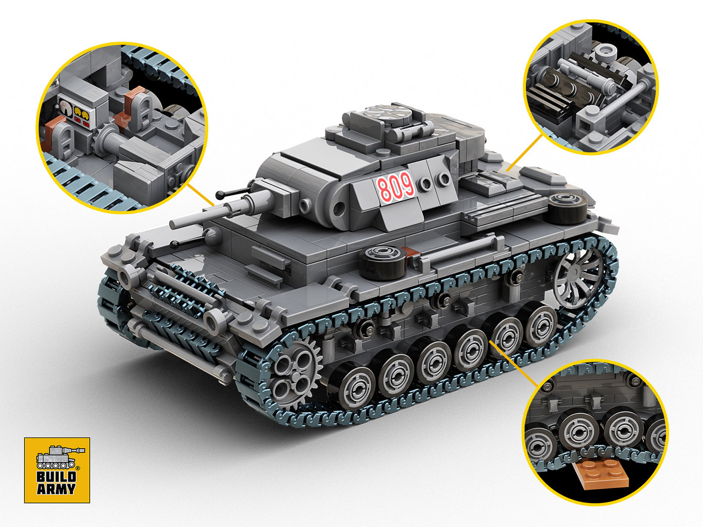 Build Army Panzer 3 B0141