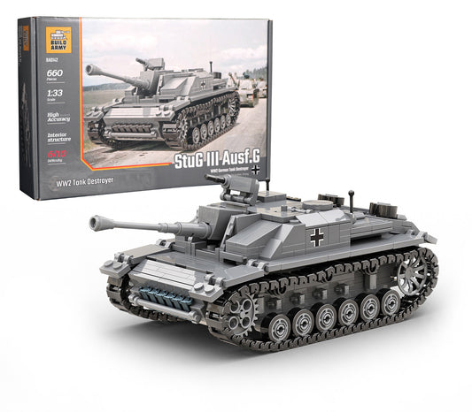 Build Army StuG lll Ausf. G Tank Destroyer B0142