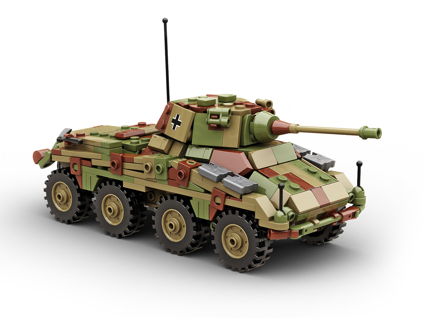 Build Army Sd. Kfz. 234/2 Puma B0234C