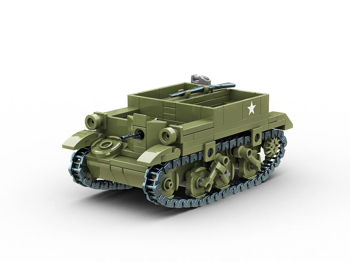 Build Army Universal Carrier Armoured Tracked Vehicle B2100