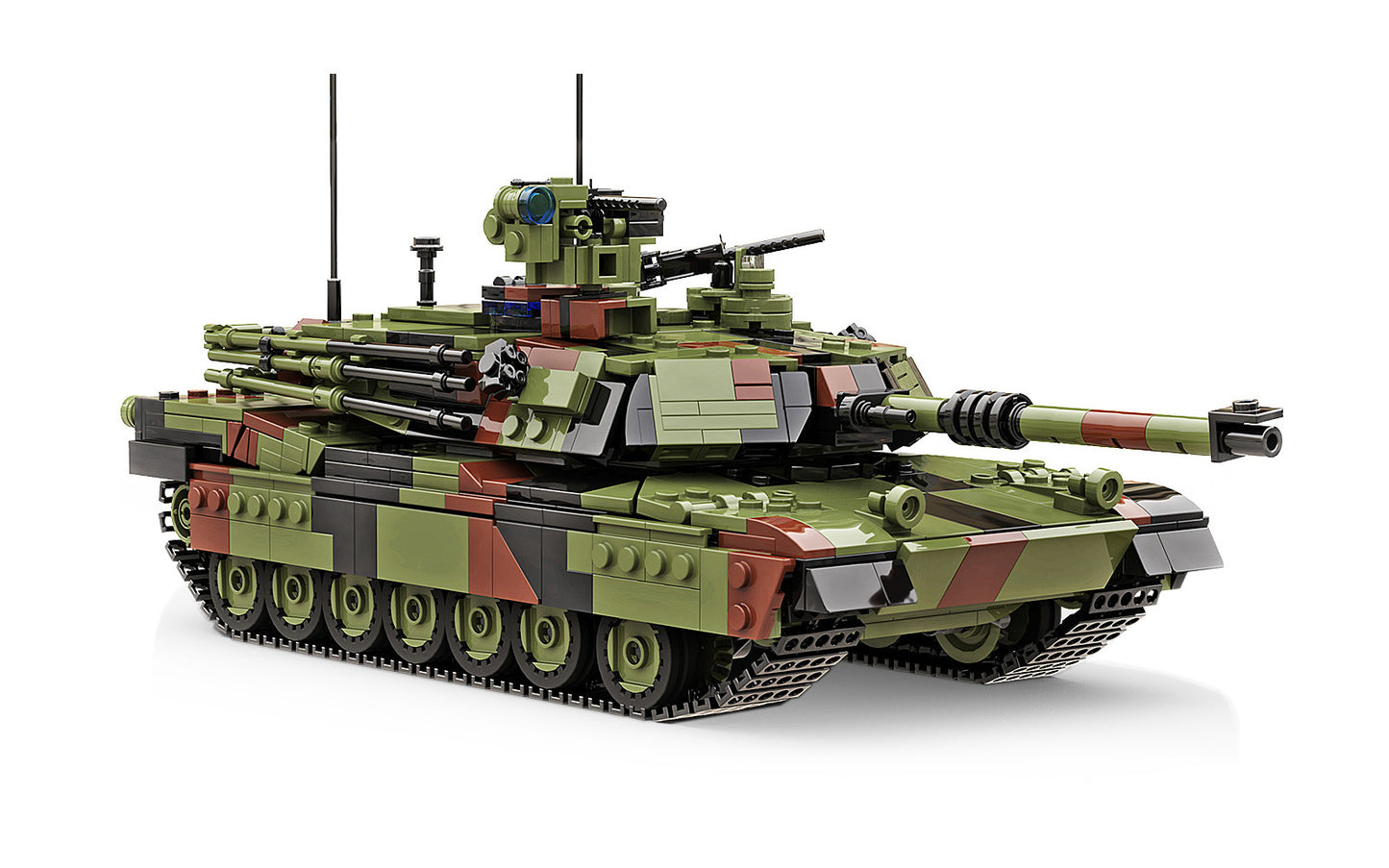 Build Army M1A2 Abrams Main Battle Tank BM003