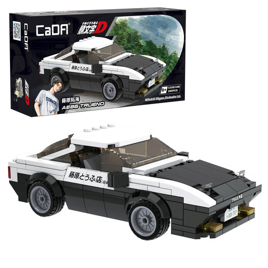 CaDA Initial D 1:24 Toyota Trueno AE86 Car - 280 pcs C55014W