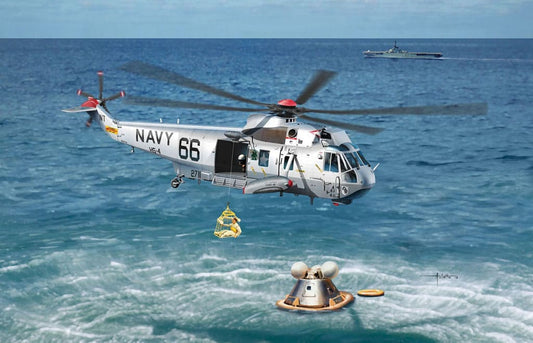 Dragon 1/72 Apollo Recovery Sh-3D Helo 66 Apollo Command D11026