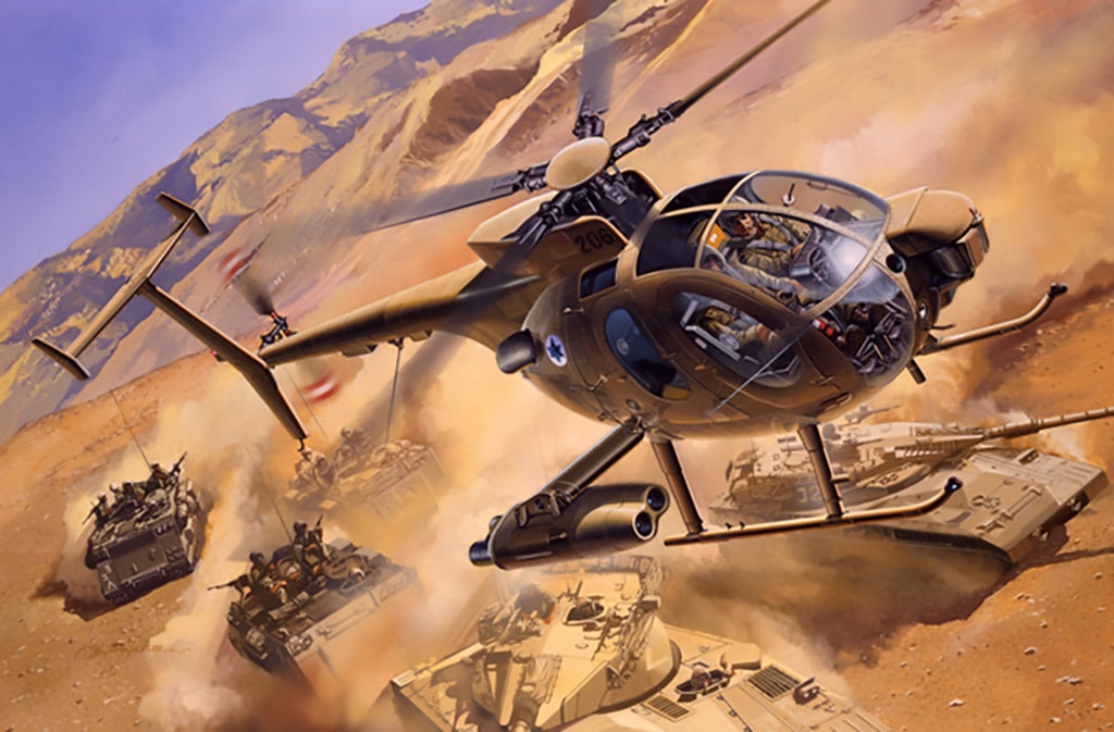 Dragon 1/35 Md500 Defender D3525