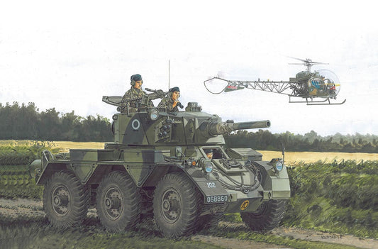 Dragon 1/35 British Armored Car Saladin D3554