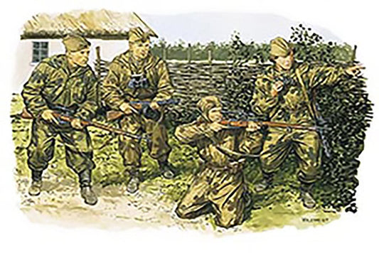 Dragon Red Army Scouts & Snipers D6068
