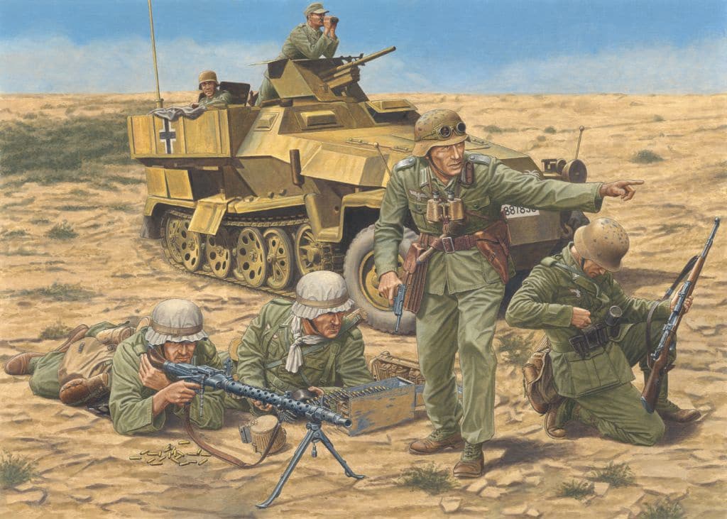 Dragon 1/35 German Afrika Korps Inf D6389