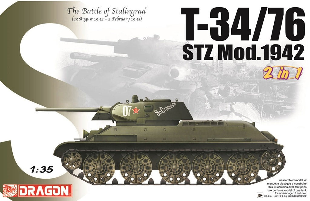 Dragon 1/35 T34/76 STZ MOD 1942 D6453