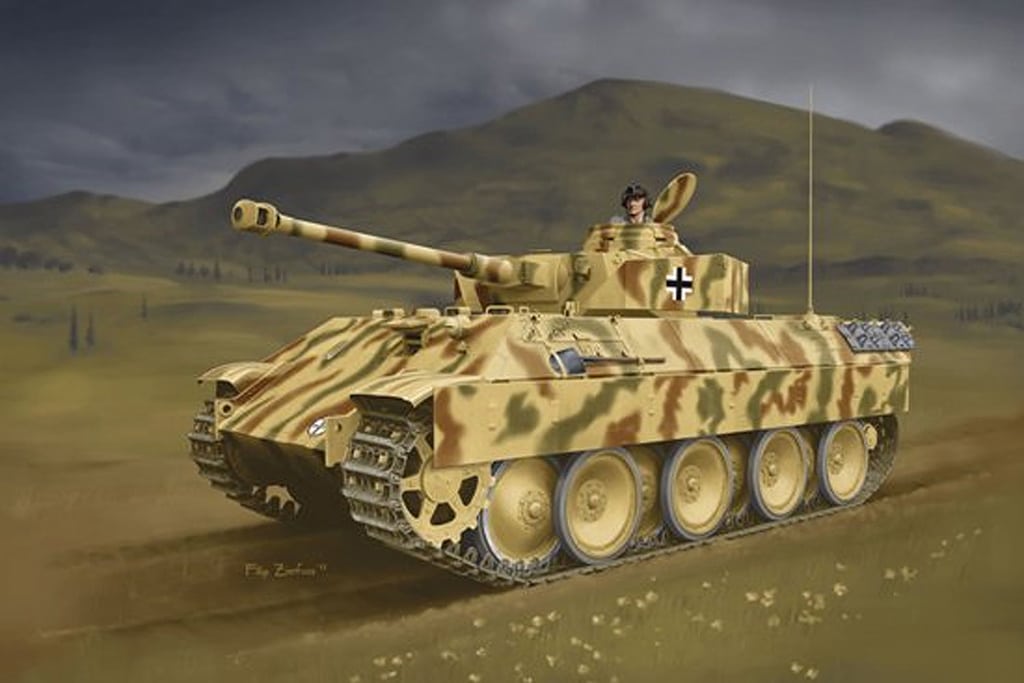 Dragon 1/35 Bergepanther Mit Aufgesetztem D6835