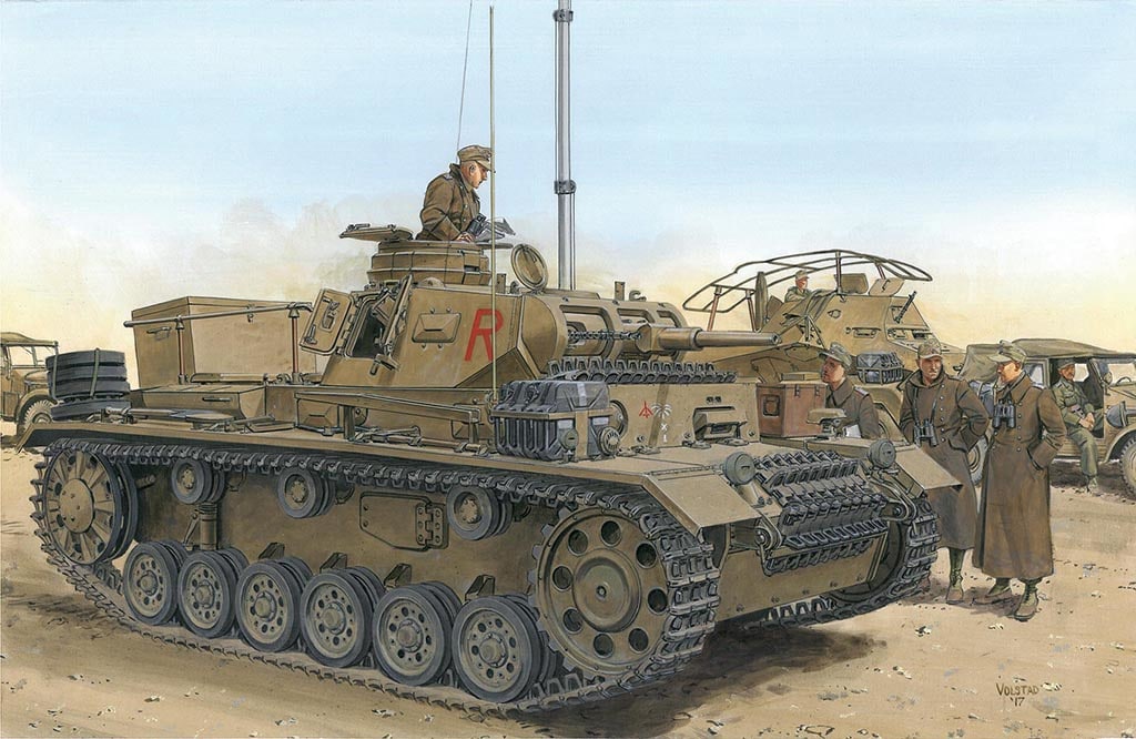 Dragon 1/35 Dak Pz.Bef.Wg Iii Ausf H D6901