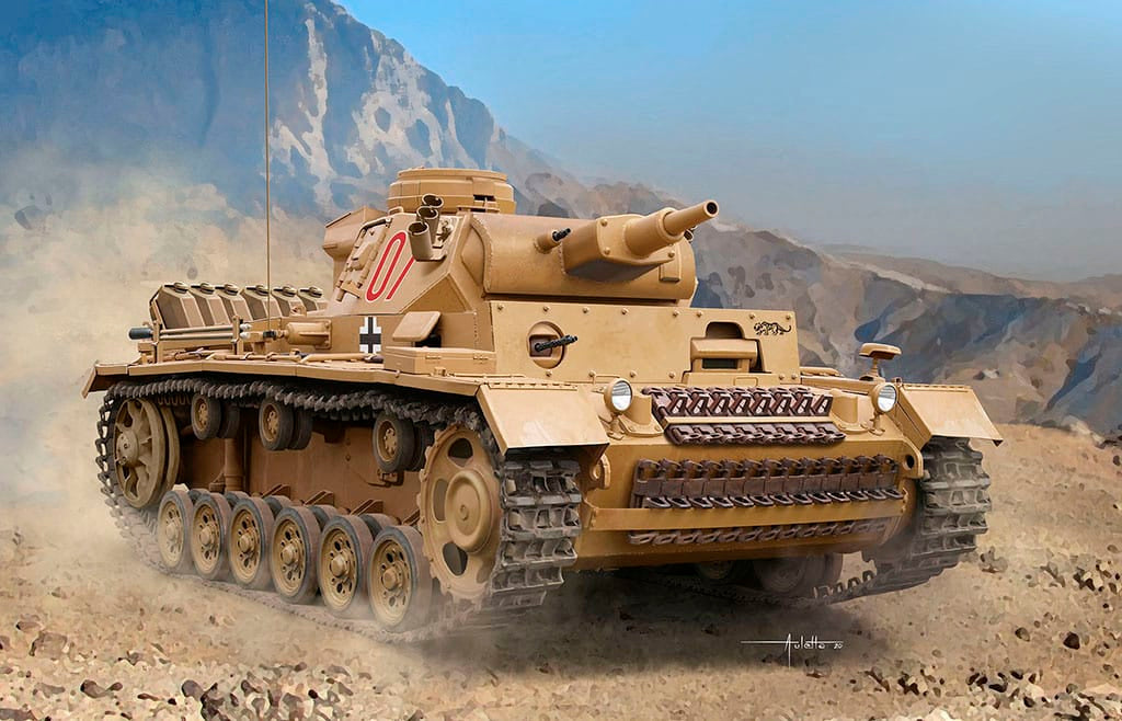 Dragon 1/35 Pz.Kpfw Iii Ausf N Pzabt501 D6956