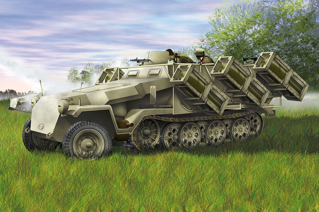 Dragon 1/72 Sdkfz.251 Ausfc Wurfrahmehn 40 D7306