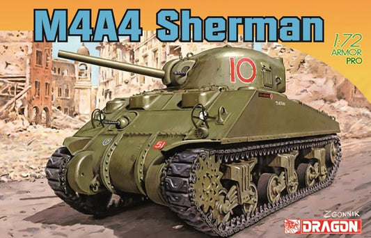 Dragon 1/72 M4A4 Sherman					 D7311