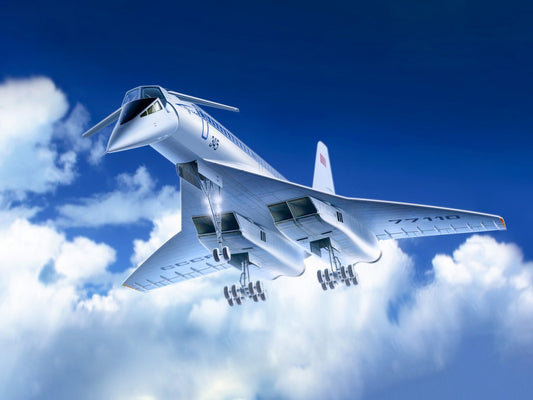Tupolev-144, Soviet Supersonic Passenger Aircraft ICM14401