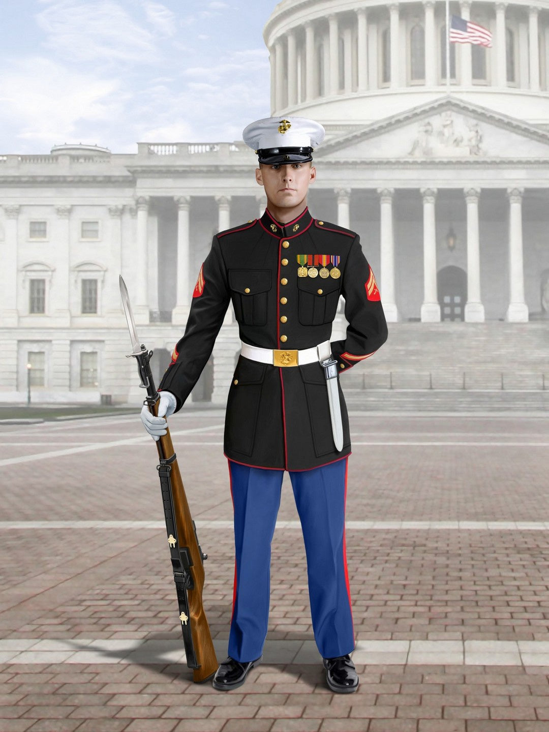 U.S. Marines Sergeant 1:16 Figure ICM16005