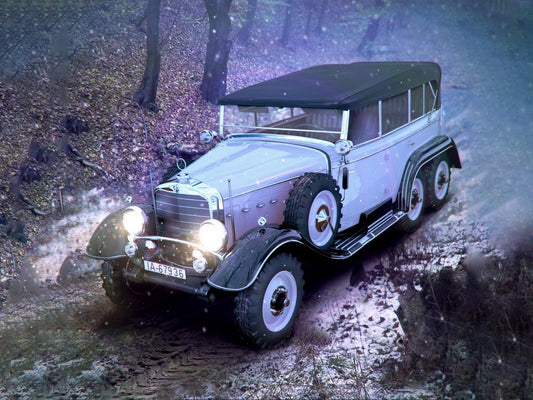 Typ G4 Soft Top, WWII German Personnel Car ICM24012