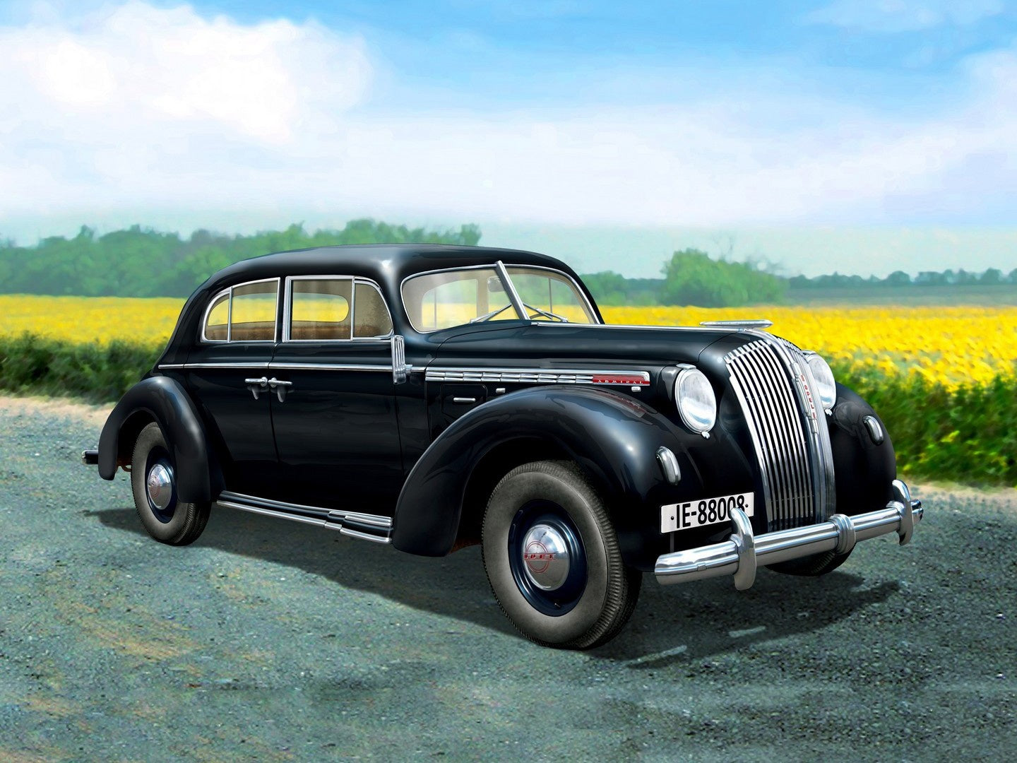 Admiral Saloon, WWII German Passenger Car ICM24023