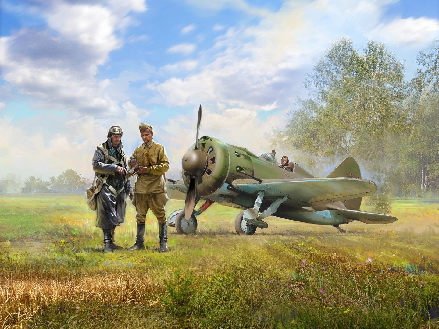 VVS RKKA Pilots (1939-1942) 3 Figures ICM32102