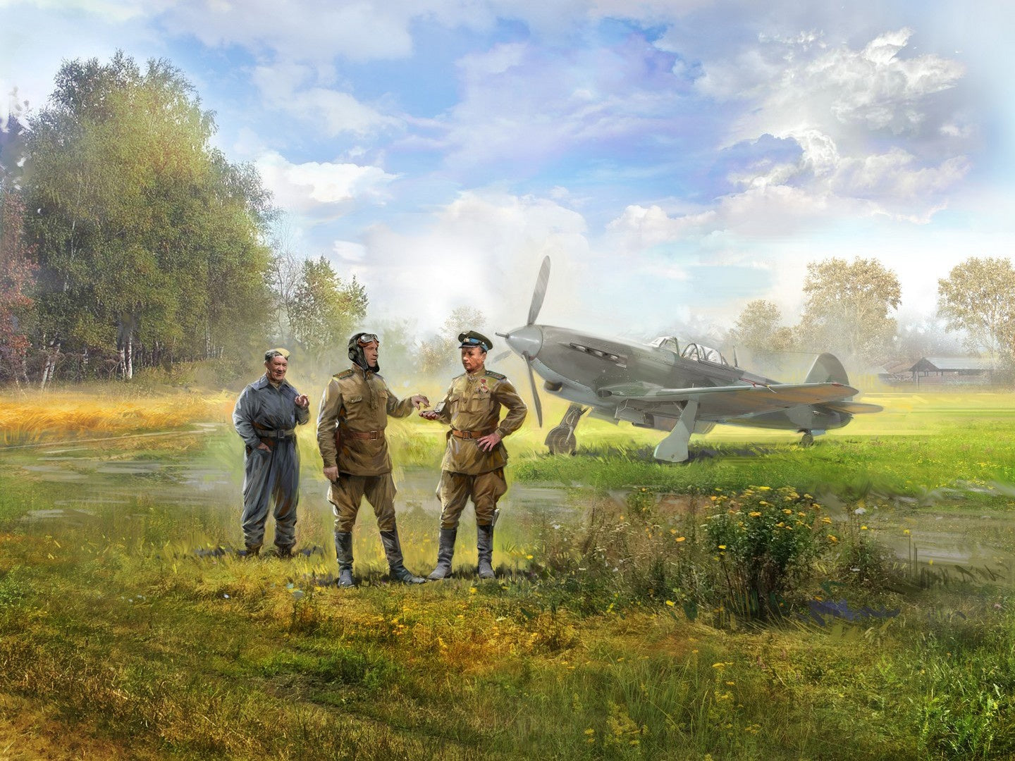 Pilots of the Soviet Air Force (1943-1945) 3 Figures ICM32117